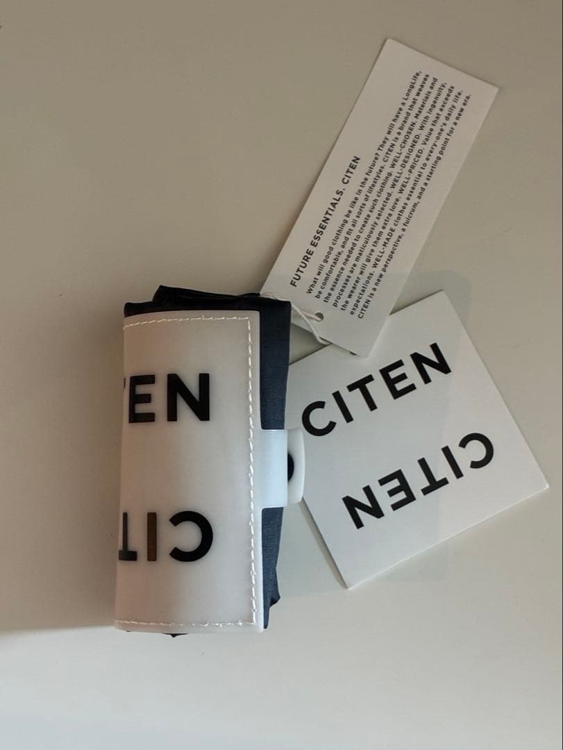 【新品未使用•タグ付き】CITEN クルクルパッチントート S ブラック — image 2
