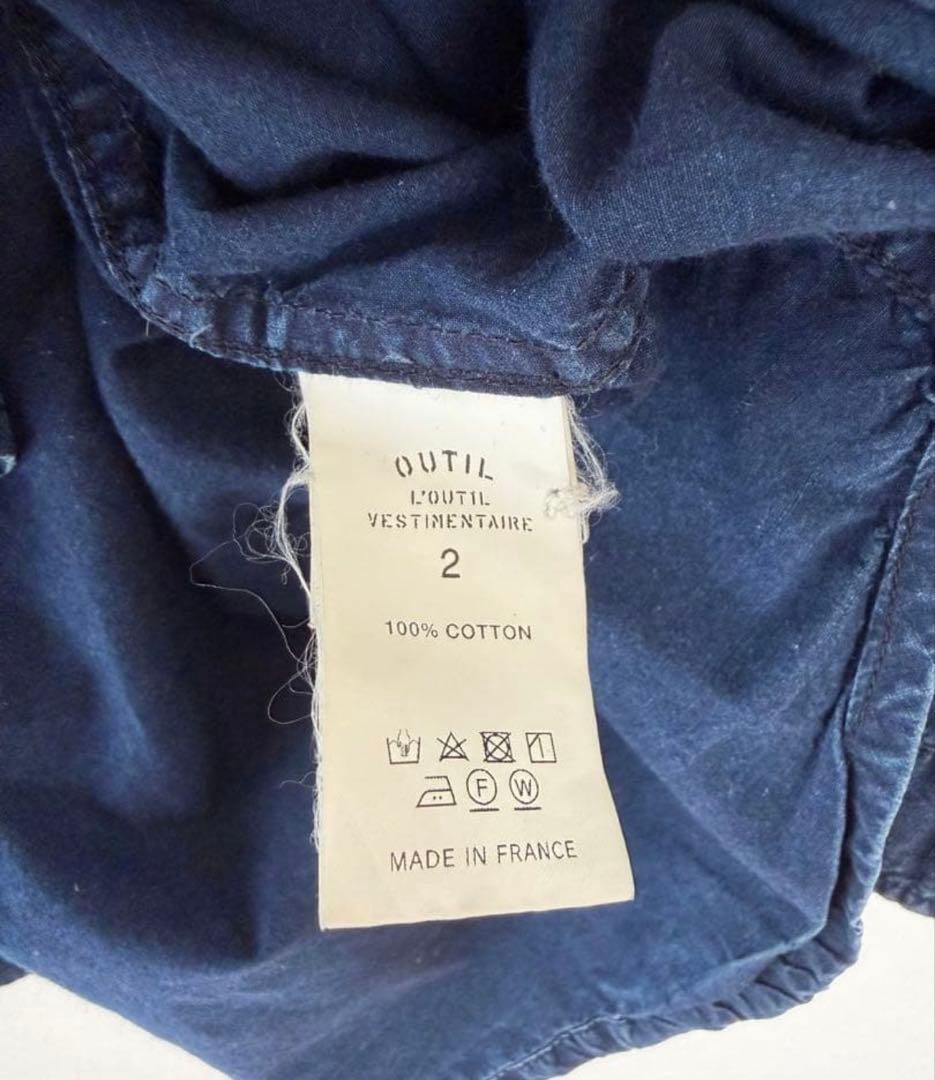 OUTIL ウティ CHEMISIER SIROD (Unisex) — image 4
