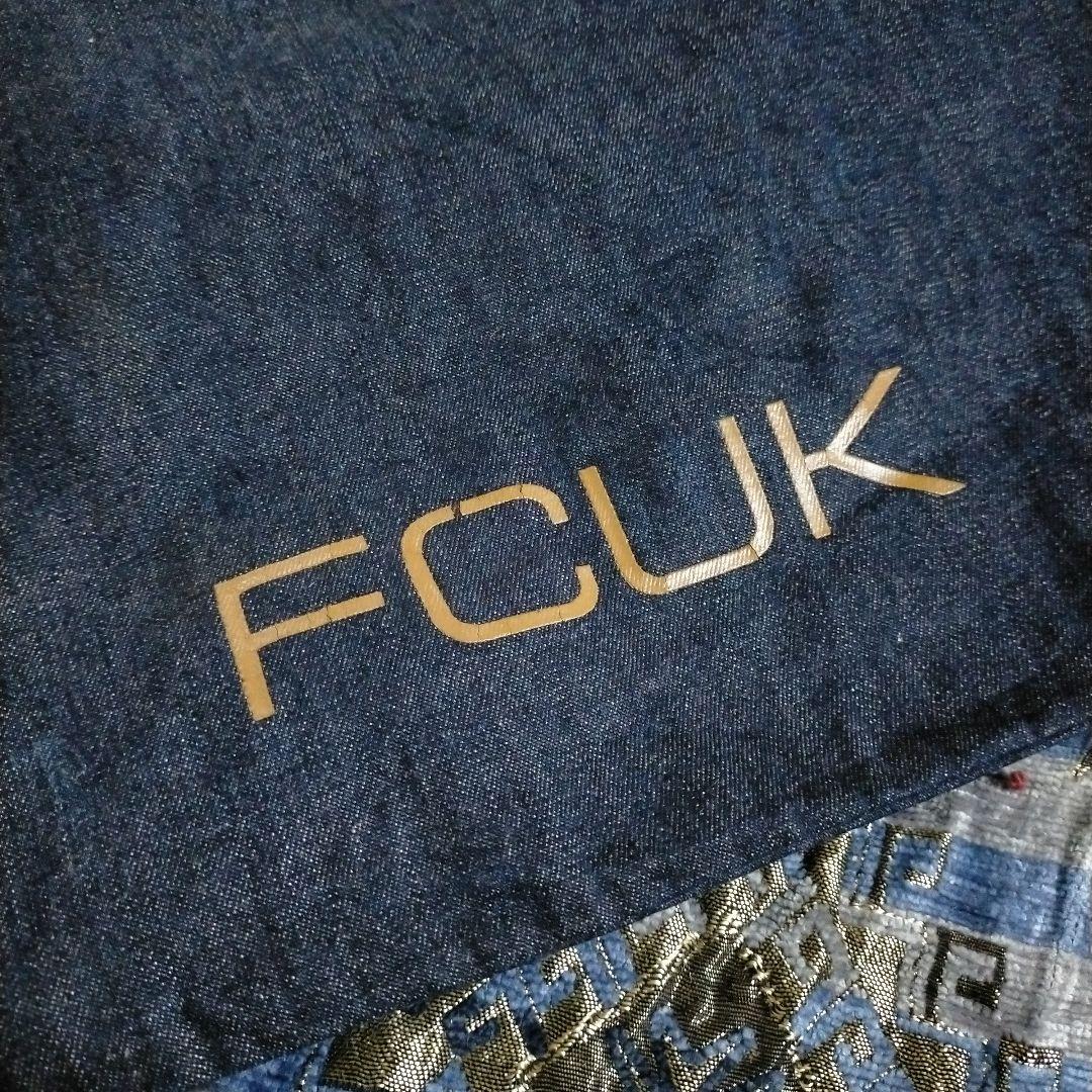 激レア FCUK フレンチコネクション トートバッグ デニム バッグ — image 2