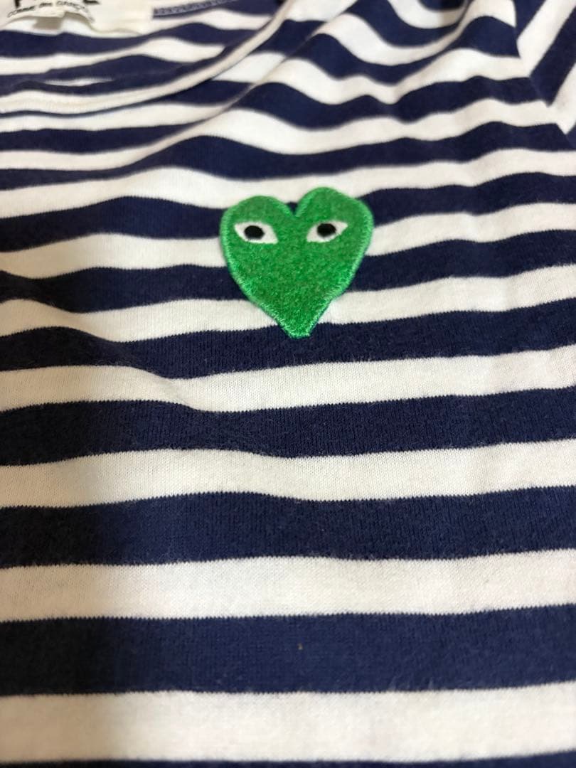 PLAY COMME des GARCONS ボーダー長袖Tシャツ M — image 4