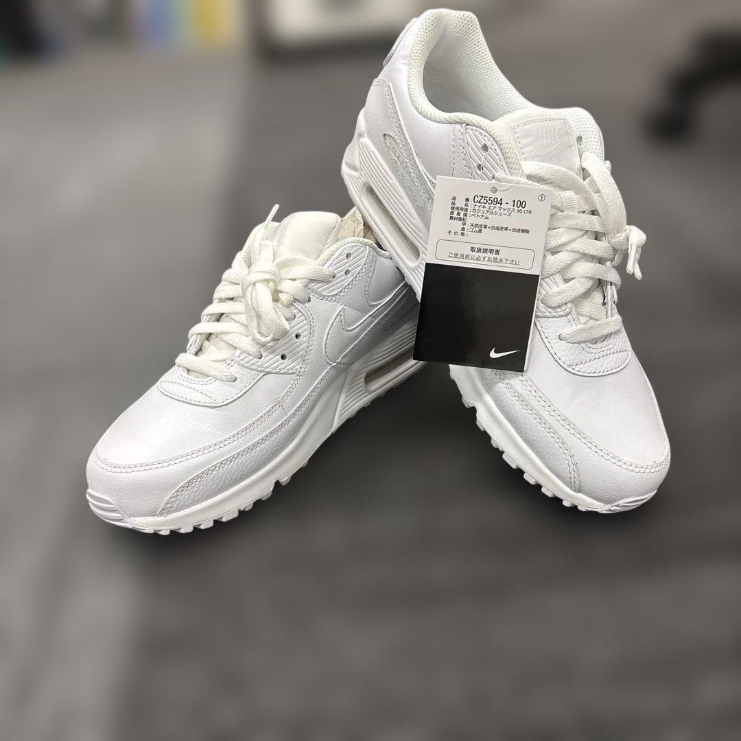 NIKE AIR MAX 90 LTR ホワイト ２８センチ　未使用品 — image 2