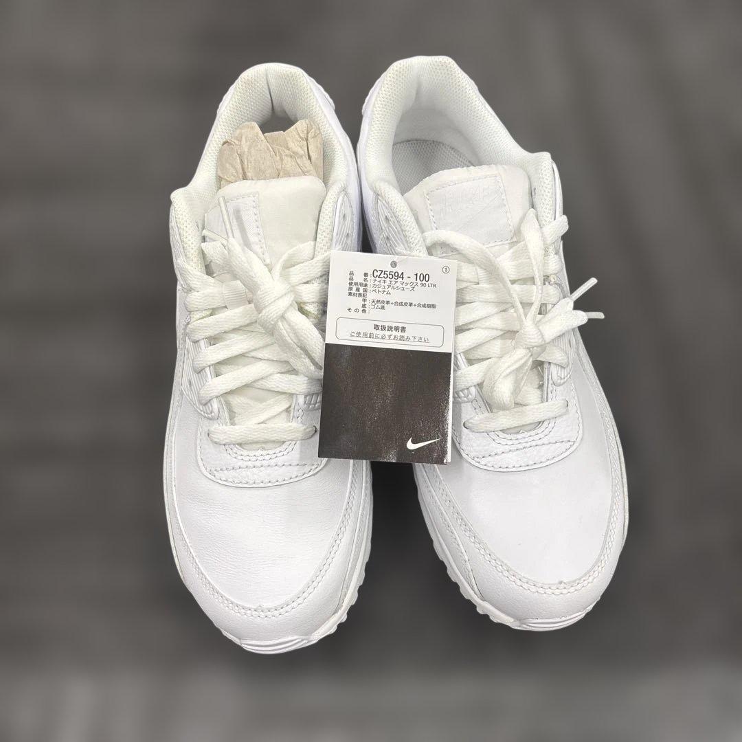 NIKE AIR MAX 90 LTR ホワイト ２８センチ　未使用品 — image 4