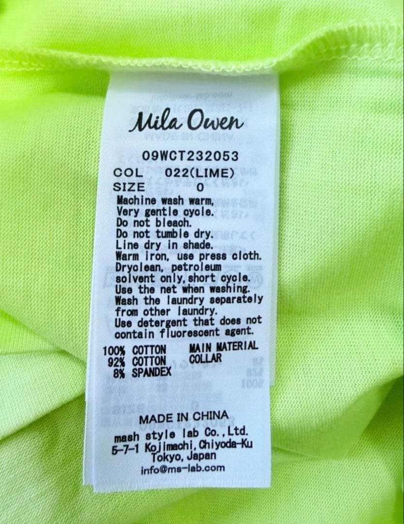ミラオーウェン　Mila Owen Tシャツ　サイズ0 — image 3
