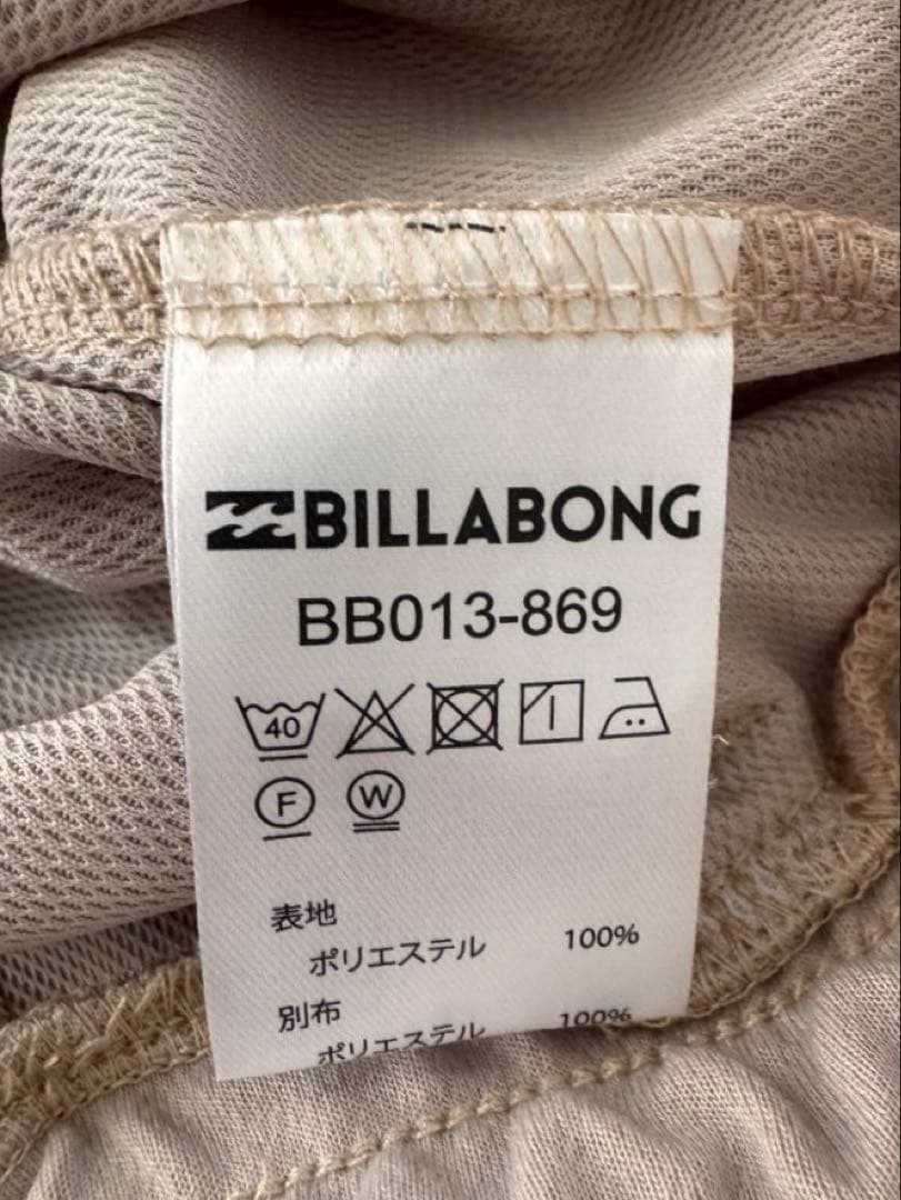 【BILLABONG】ショートパンツ　ベージュ　メッシュ　M — image 5