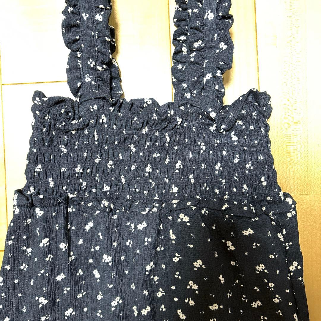 最終値下げ★【美品⭐️coca 夏にオススメ⭐︎】キッズ オーバーオール 花柄130 — image 2