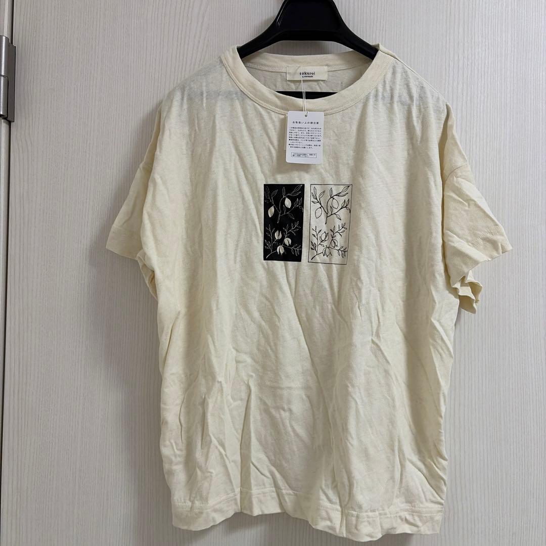 【TUKUROI】新品未使用タグ付き　麻混み　コットン混み　レディースチュニック — image 2