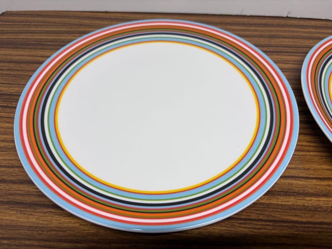 iittala イッタラ ORIGO オリゴ プレート 皿 オレンジ 2枚セット — image 3