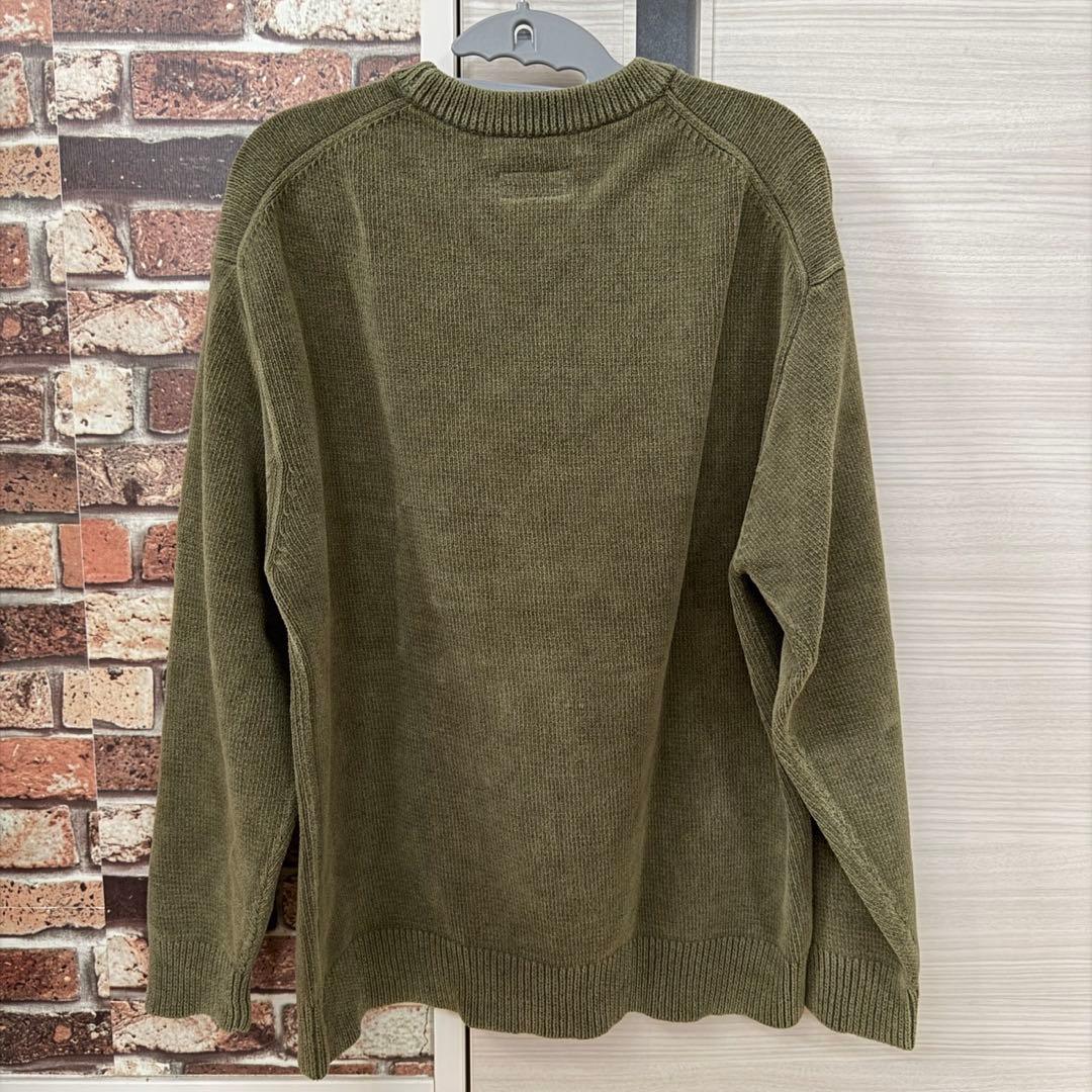 BAYFLOW ベイフロー COLOR KNIT カラー ニット カーキ 2 — image 2