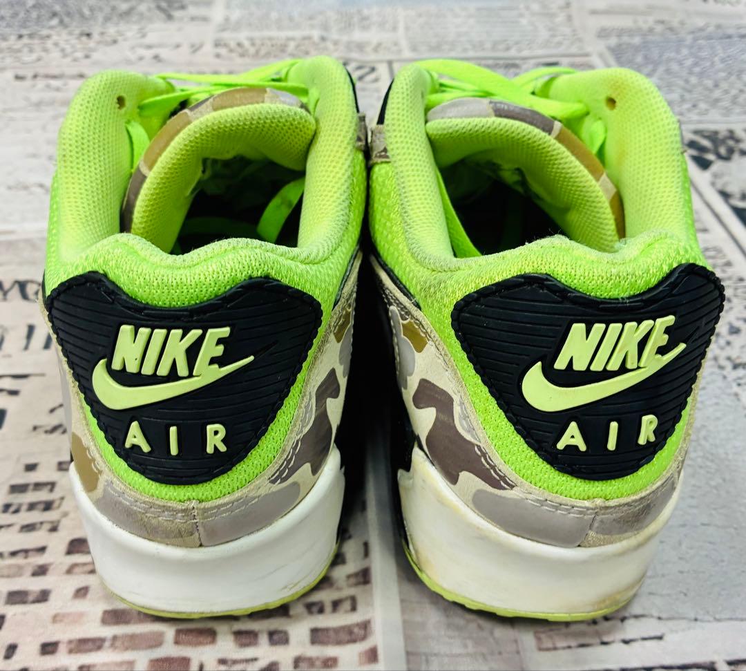 NIKE AIR MAX 90 カモフラージュ ネオンイエロー — image 2