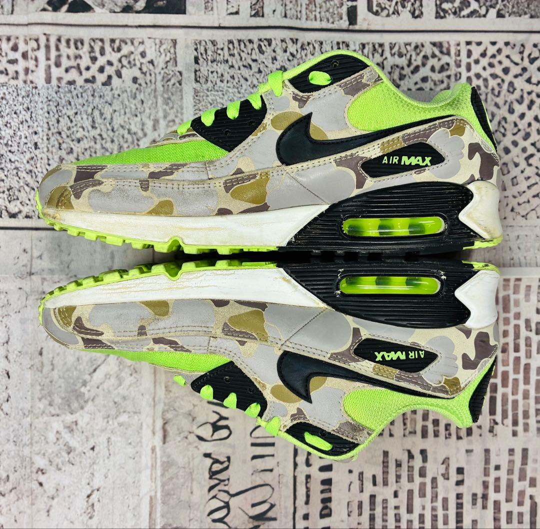 NIKE AIR MAX 90 カモフラージュ ネオンイエロー — image 4
