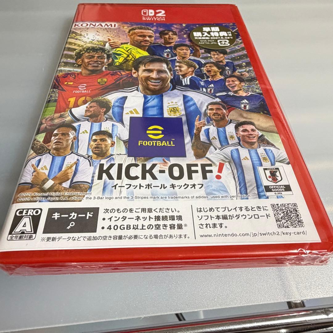 【新品・未開封】eFootball KICK OFF Switch2 早期特典 — image 3