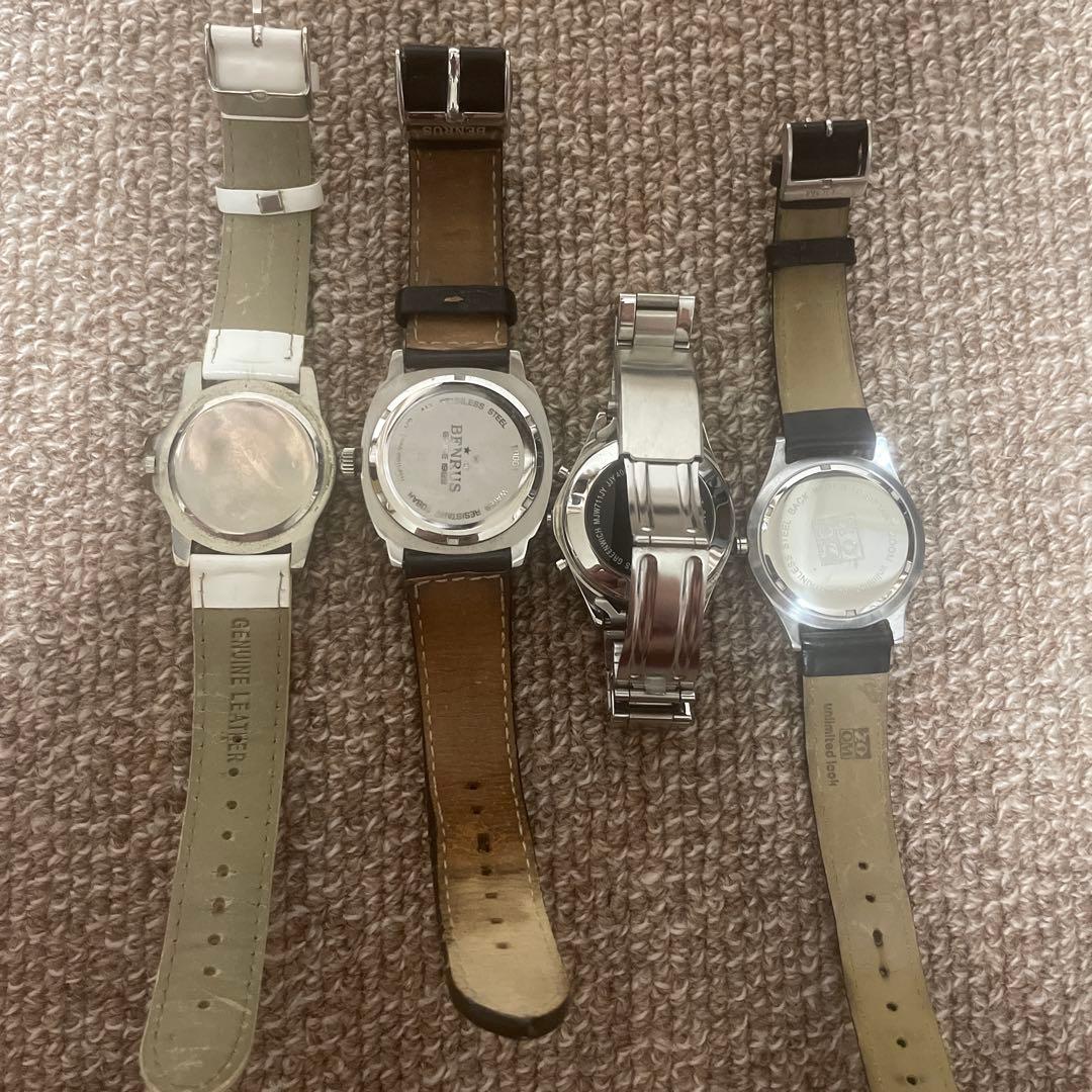 またたbibid様　腕時計4点まとめ売り ジャンク メンズ レディース 不動品 — image 2