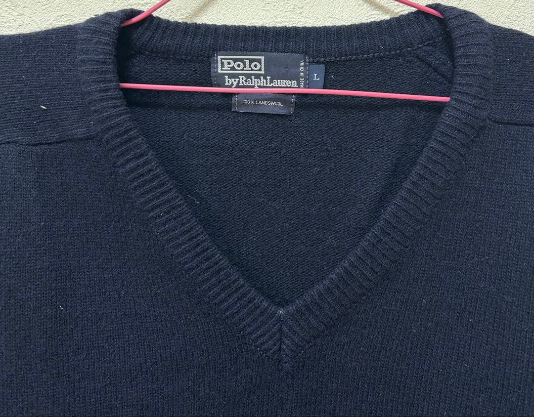 Polo by Ralph Lauren swoolウールニット ネイビー L — image 3
