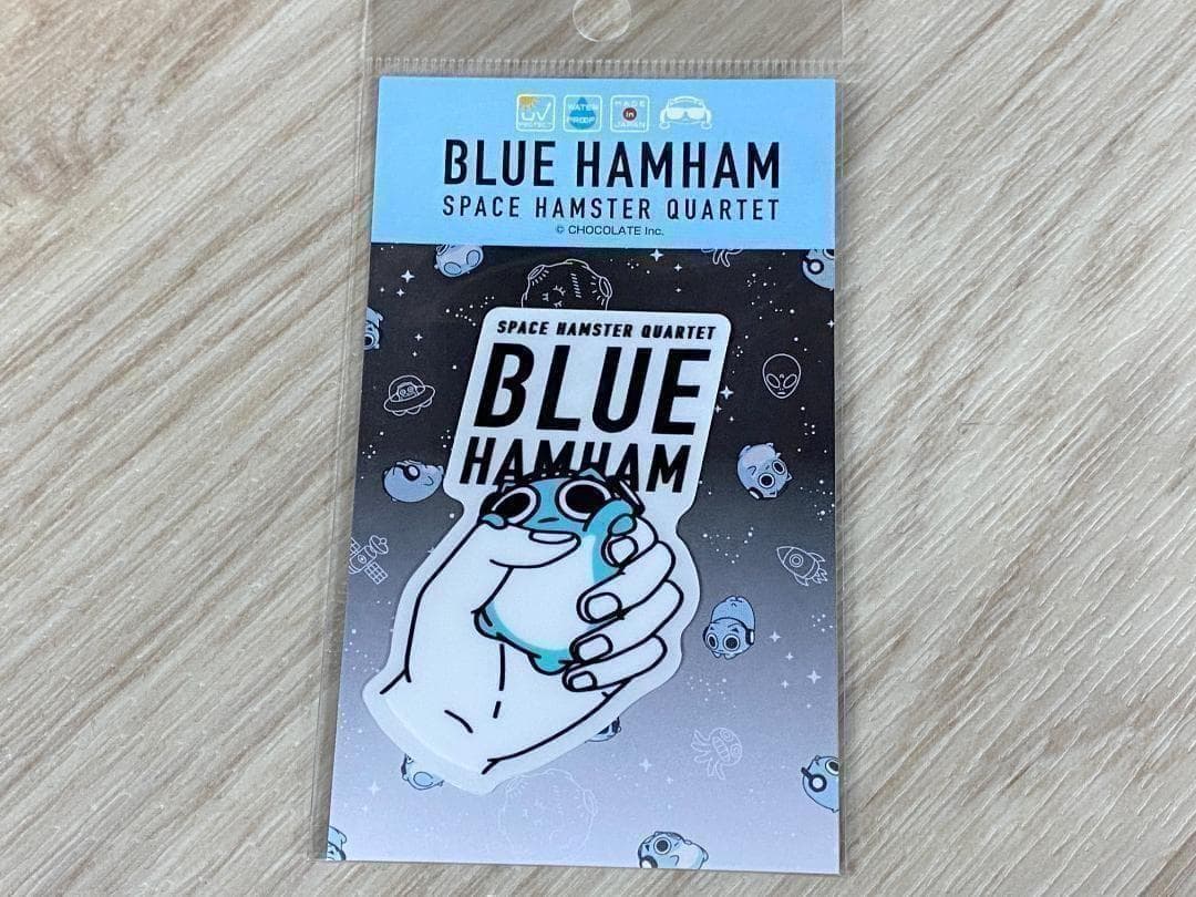ブルーハムハム　ステッカー　透明 10柄　BLUE HAMHAM — image 2
