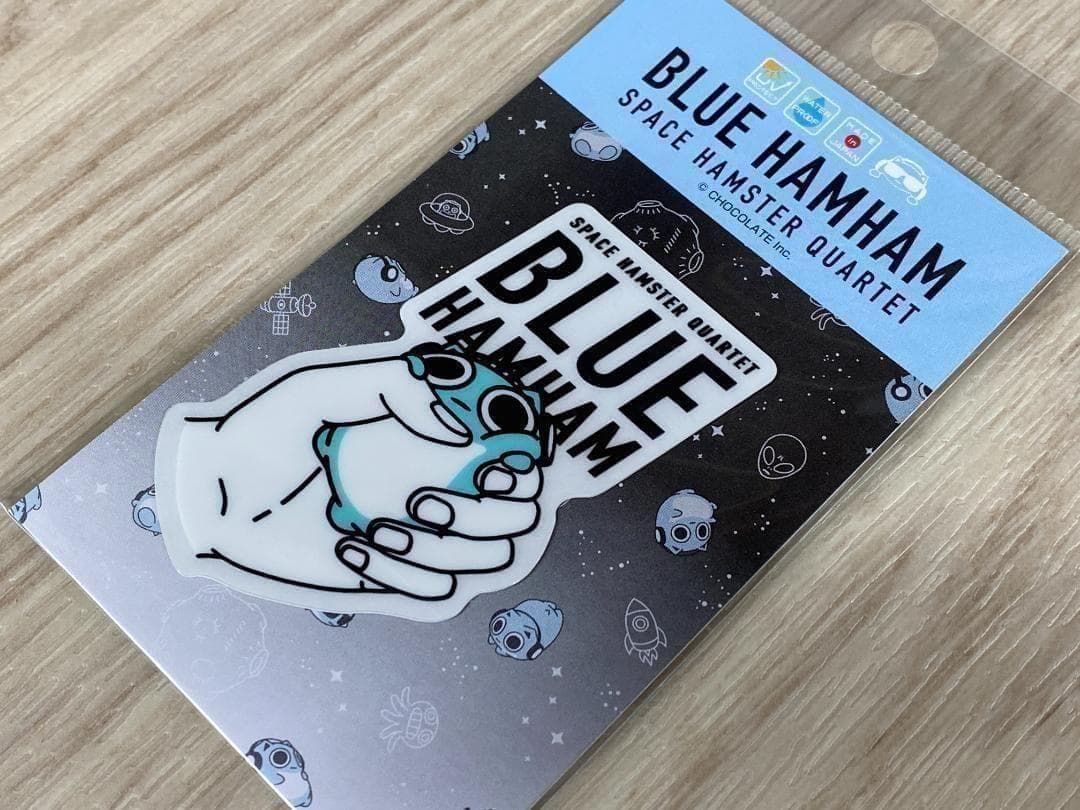 ブルーハムハム　ステッカー　透明 10柄　BLUE HAMHAM — image 3