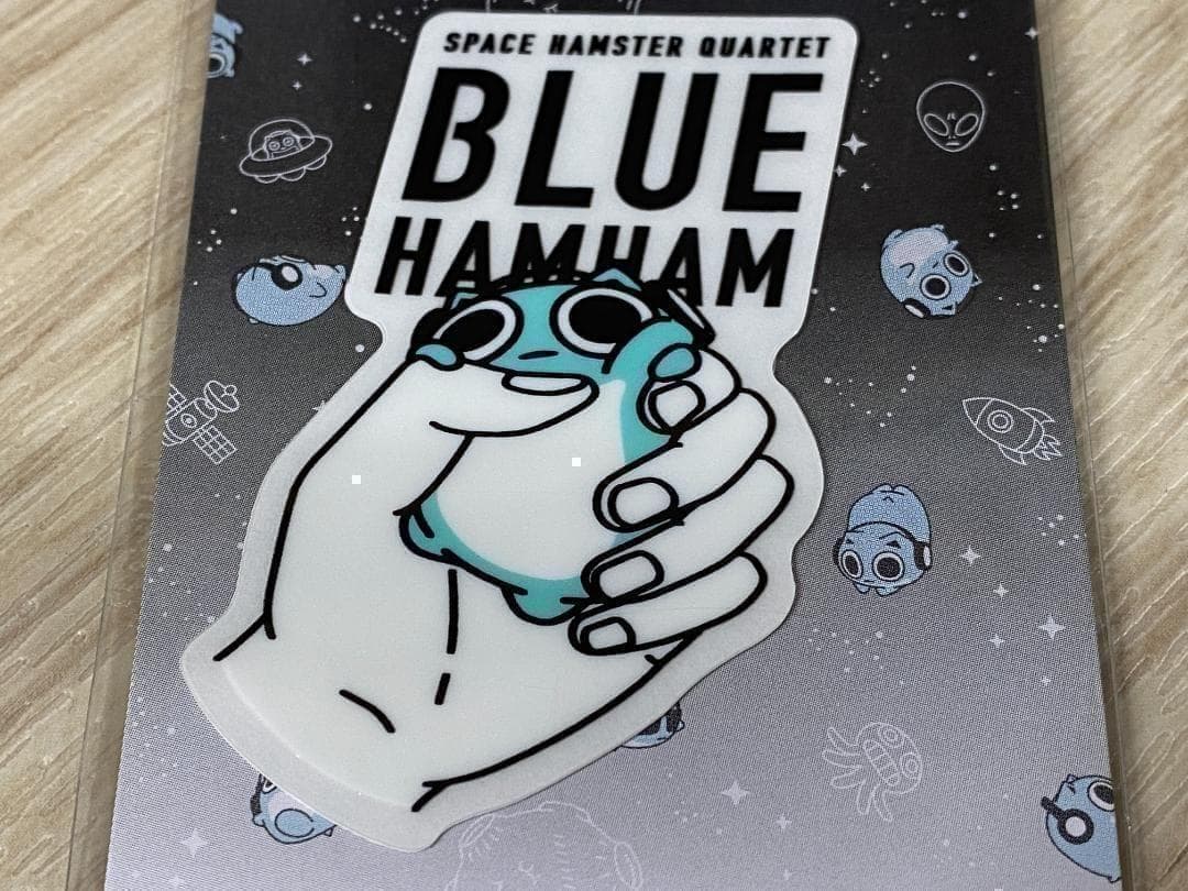 ブルーハムハム　ステッカー　透明 10柄　BLUE HAMHAM — image 4