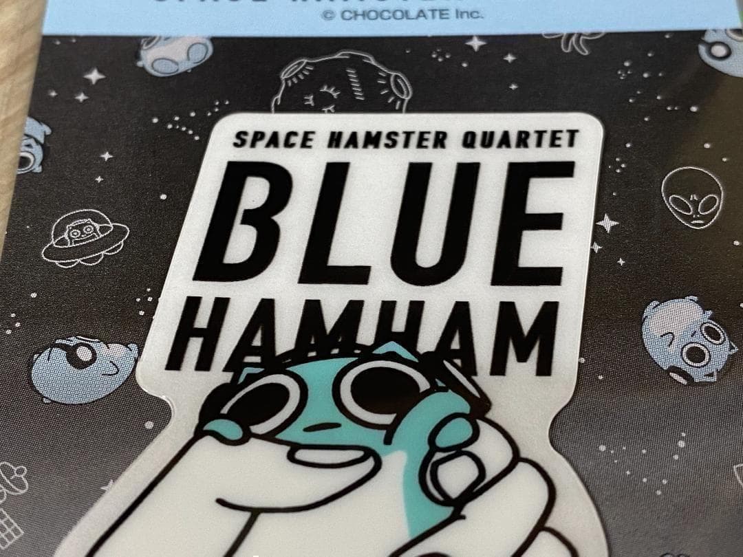 ブルーハムハム　ステッカー　透明 10柄　BLUE HAMHAM — image 5