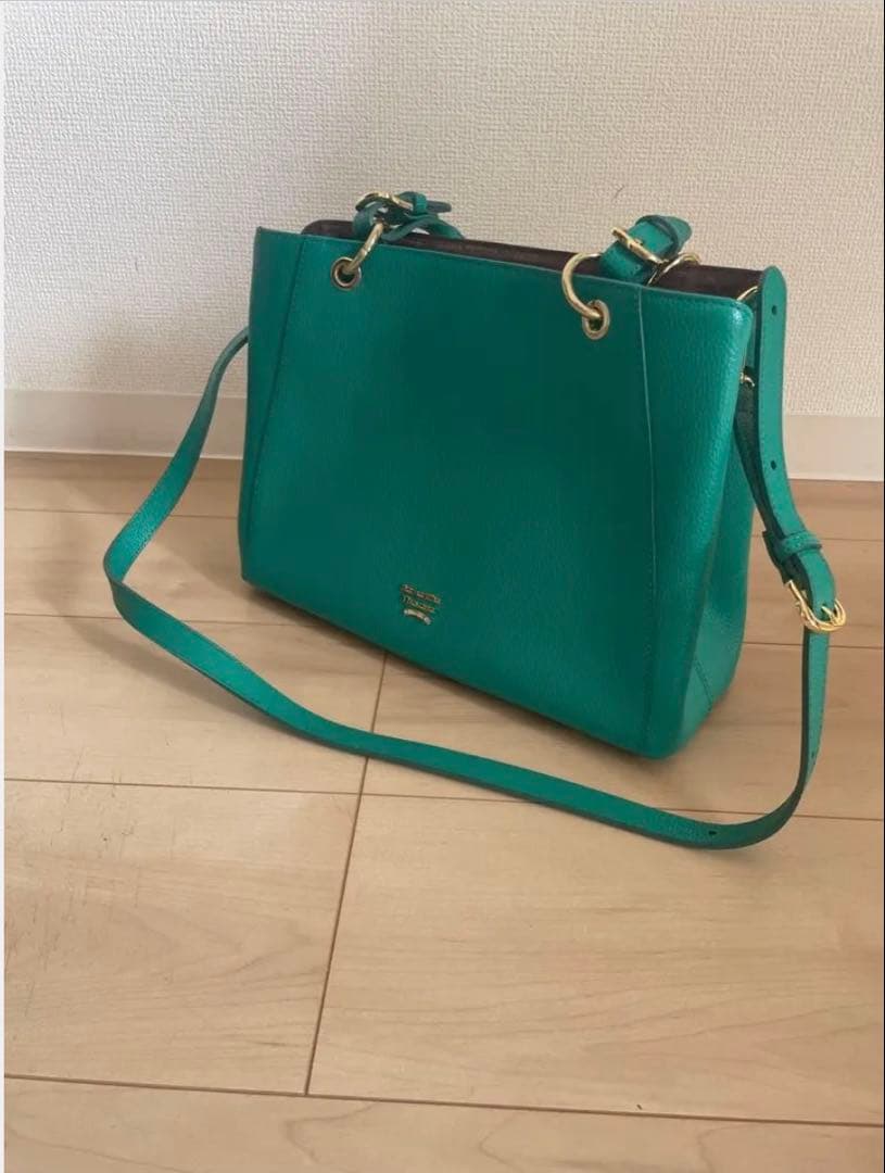 Samantha Thavasa 3way グリーン ハンドバッグ — image 5
