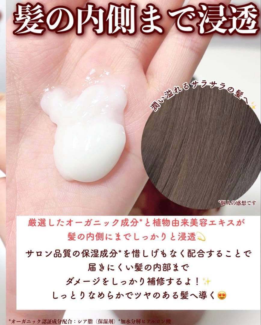 【新品】SNSで大バズ中！サロン級 ALLNA ORGANIC シャントリセット — image 5