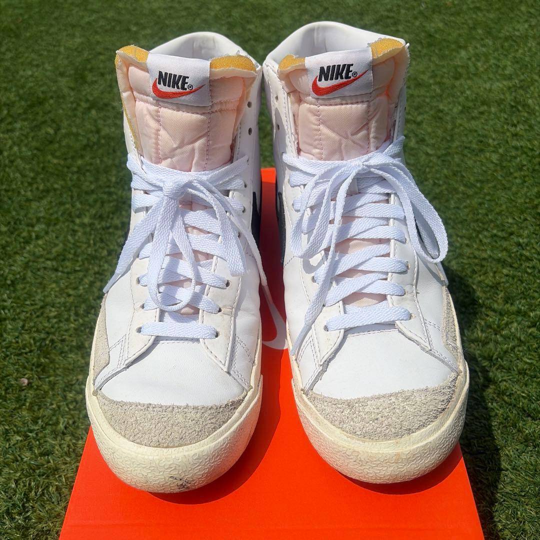 NIKE Blazer Mid White Black — image 5