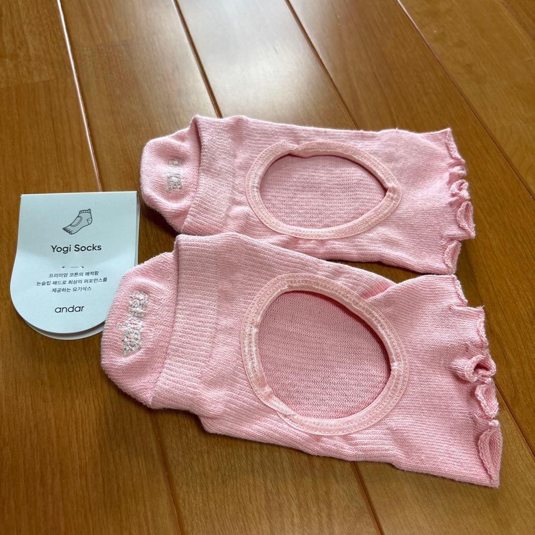 andar Yogi Socks Rose Lサイズ — image 2