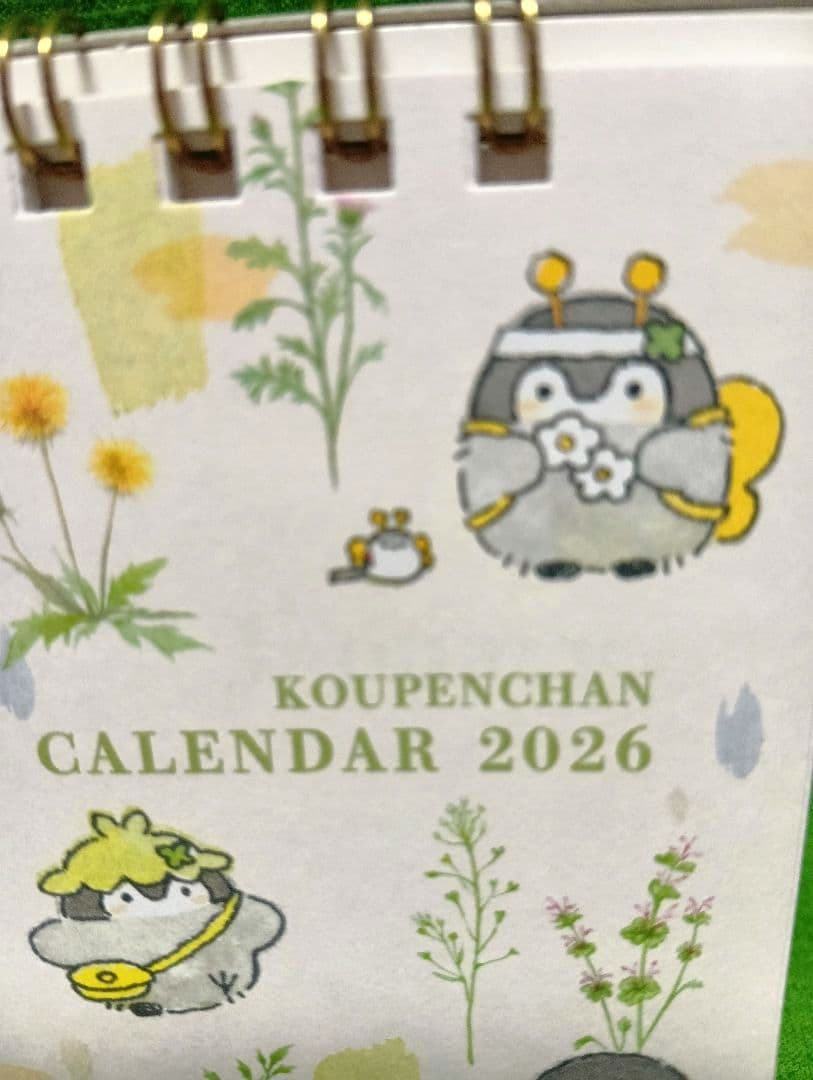 2026年 令和8年 コウペンちゃん カレンダー 卓上 デスクサンスター文具 — image 2