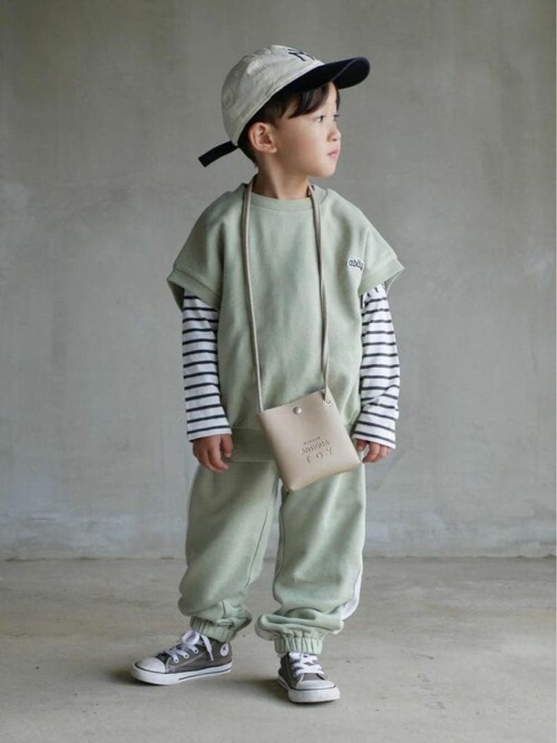 【美品】aBity select セットアップ　グリーン 110 — image 3