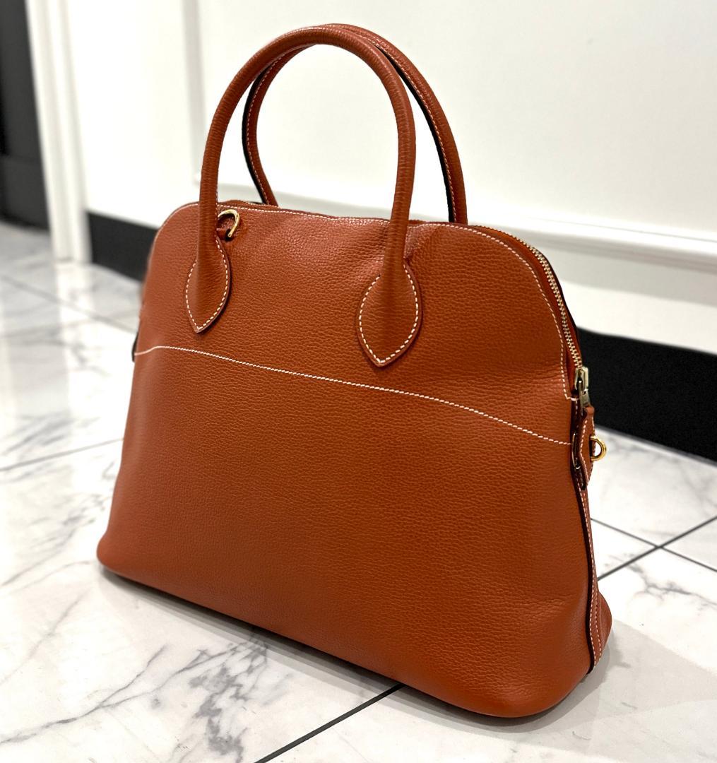 HERMES エルメス ボリード35 ヴァッシュリエジェ ブリック — image 2