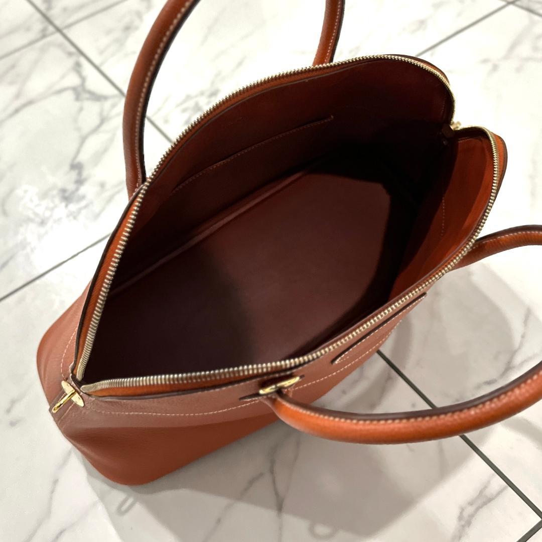 HERMES エルメス ボリード35 ヴァッシュリエジェ ブリック — image 3