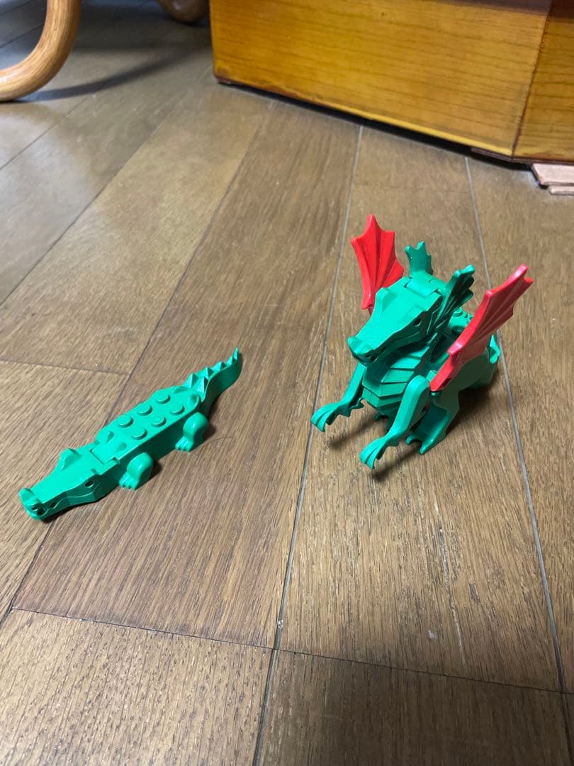 オールド　レゴ　ドラゴン　ワニのセット — image 2