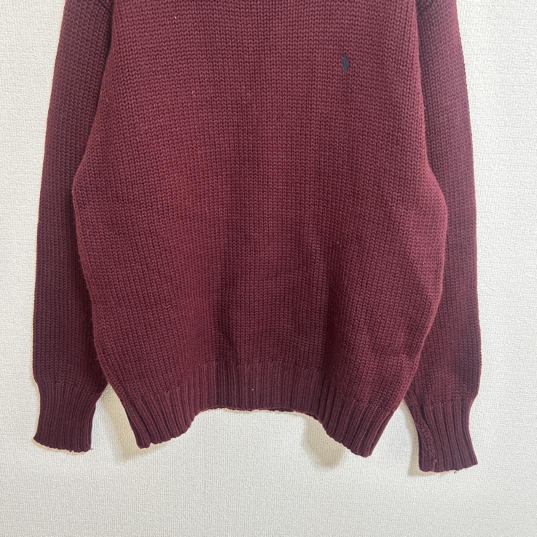 Polo by Ralph Lauren ウールニット バーガンディ M — image 4