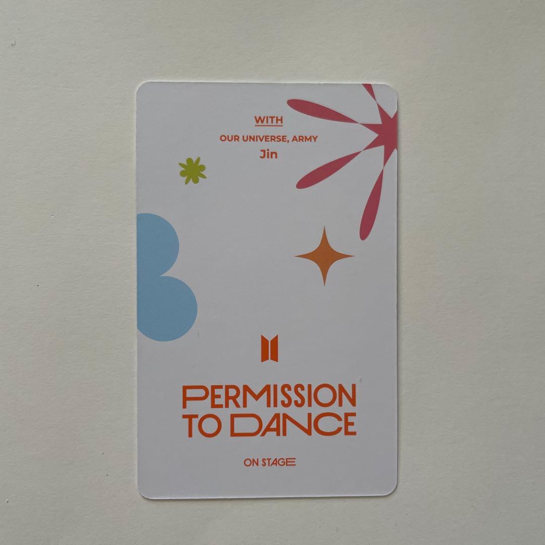 BTS PTD トレカ　JIN ジン — image 3