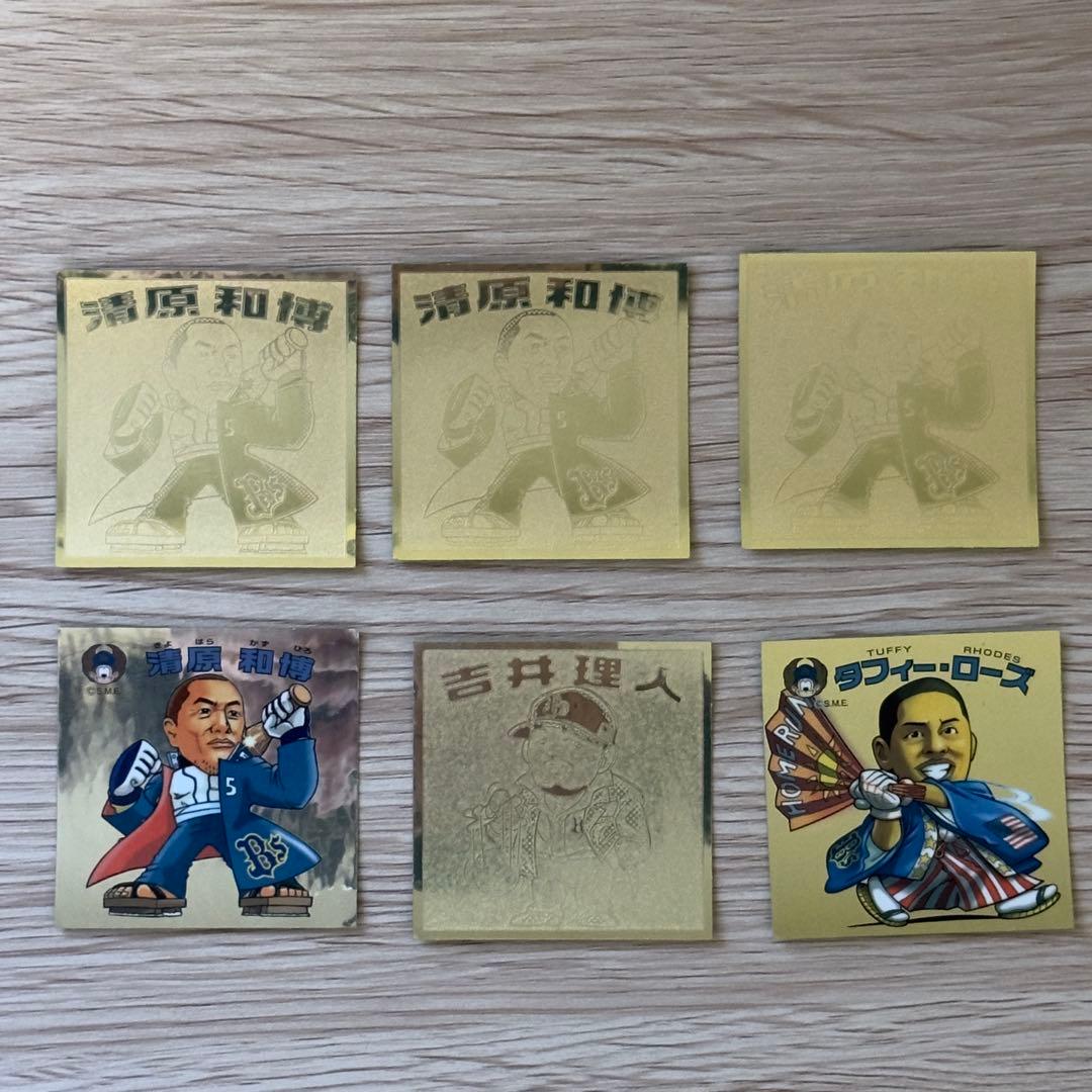ビックリマンシール オリックス 6枚セット — image 2