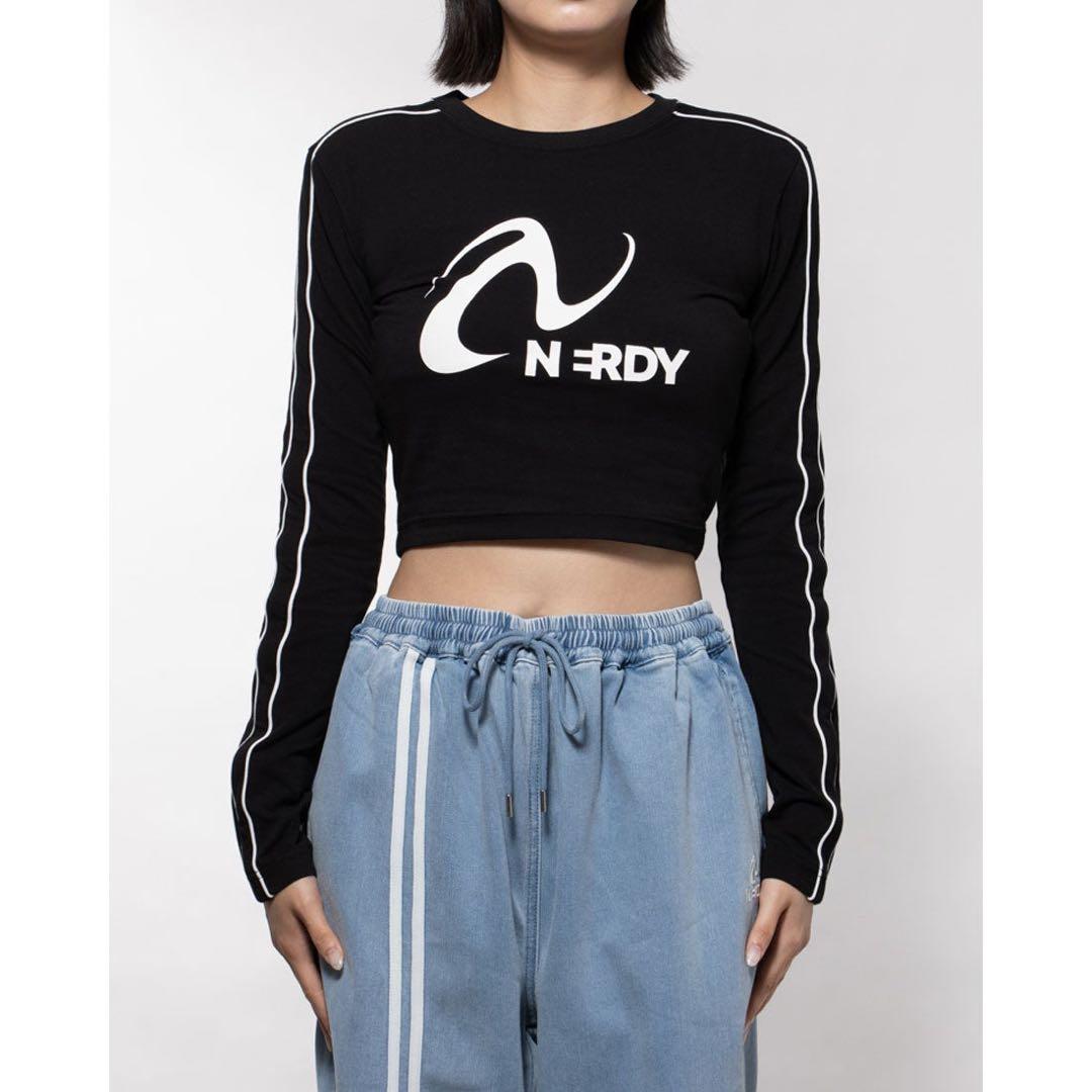 NERDY ノルディ　ピンホイールクロップド L/S Tシャツ　新品未使用 — image 2