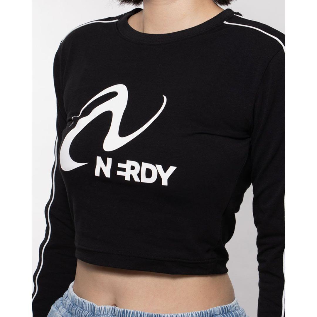 NERDY ノルディ　ピンホイールクロップド L/S Tシャツ　新品未使用 — image 3