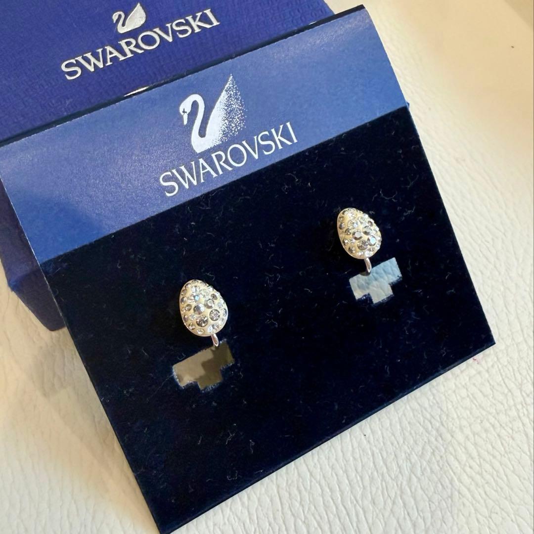 ★週末限定値下★ SWAROVSKI イヤリング クリスタル パヴェ ストーン — image 3