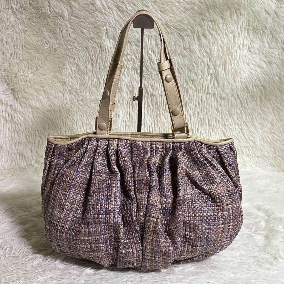 ARISTOLASIA アリストラジア バルーンバッグレザー ハンドバッグ 希少 — image 2