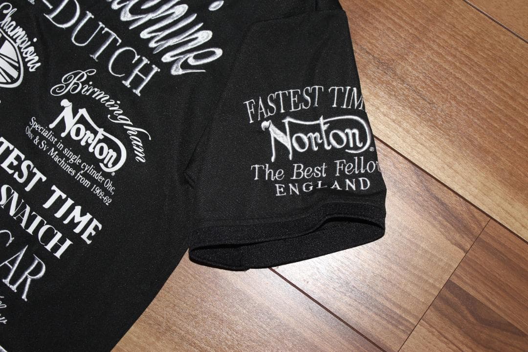 Norton ノートン ポロシャツ ブラック — image 3