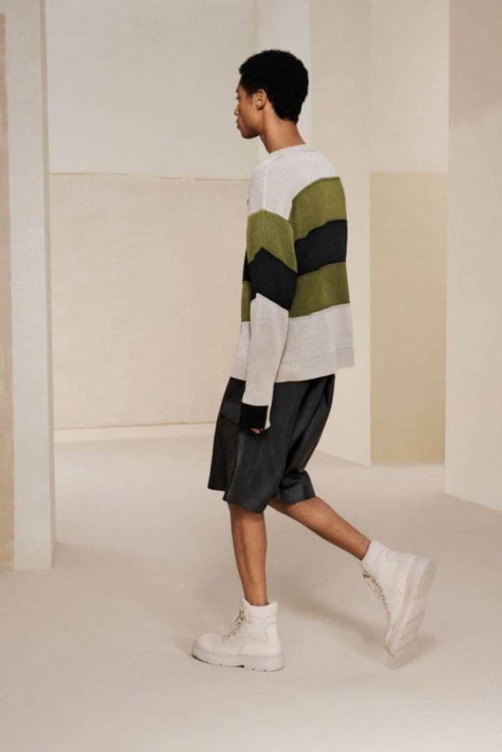 ZARA SRPLS ニット セーター リネン　ボーダー　サマーニット — image 2
