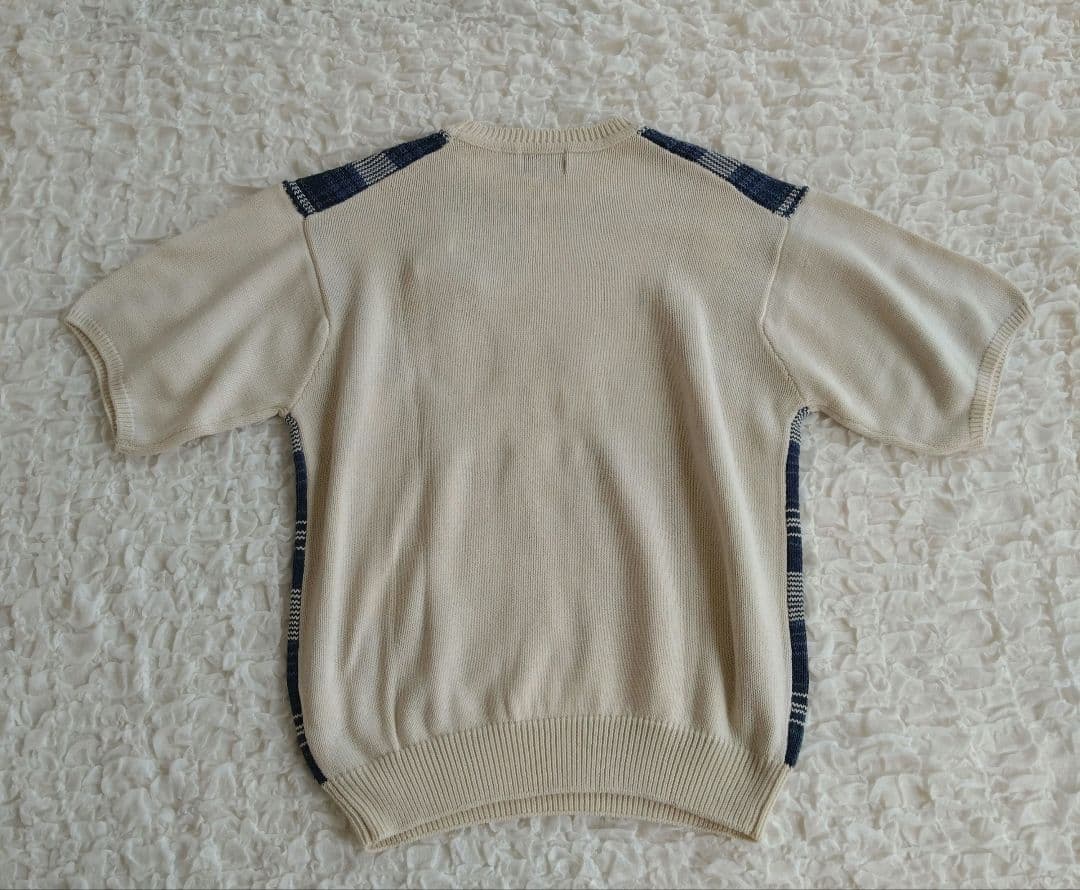 五大陸　半袖ニット　新品・未使用 — image 2