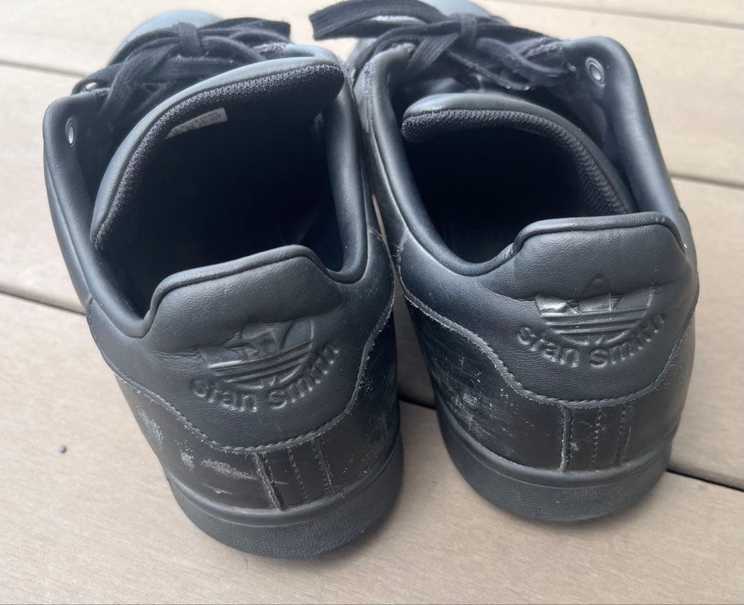 アディダス adidas スタンスミス　ブラック M20327 31cm — image 4