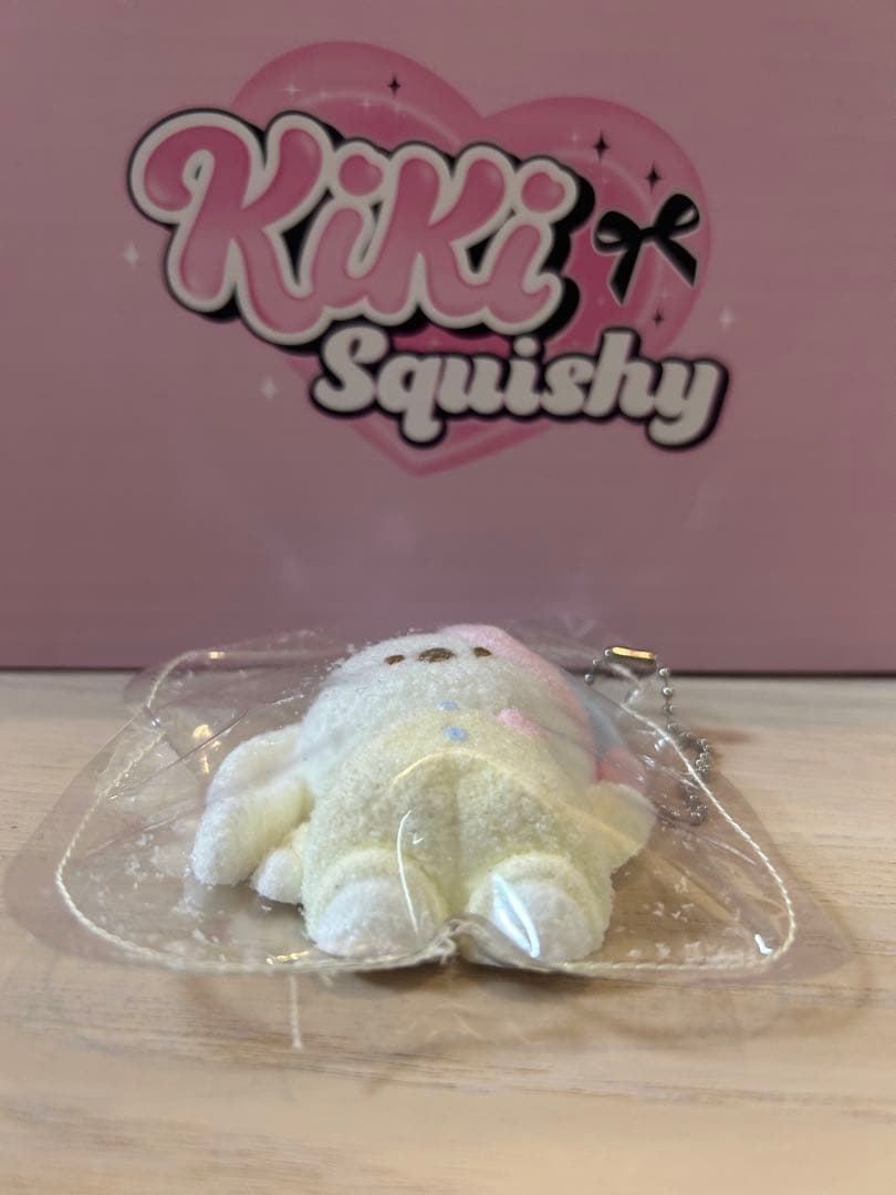 【kikisquishy】粉付きパジャマうさぎ　Sサイズ — image 2