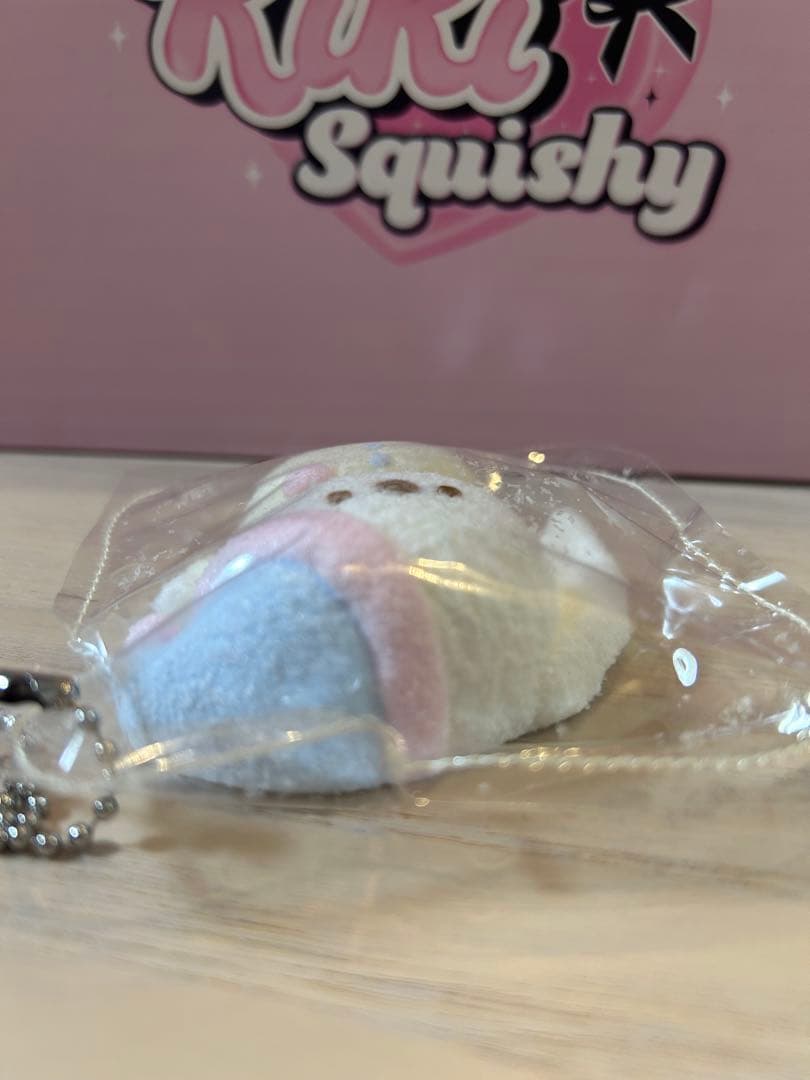 【kikisquishy】粉付きパジャマうさぎ　Sサイズ — image 4