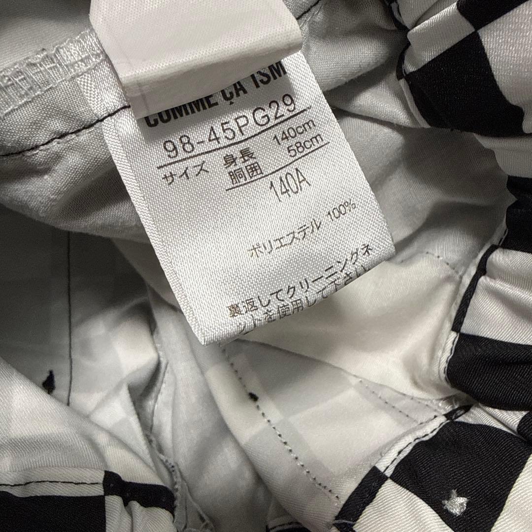 COMME CA ISM チェック柄ハーフパンツ 140 — image 4