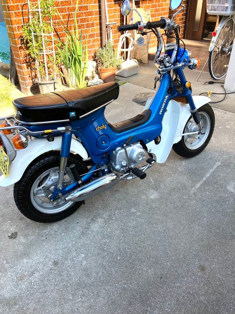 Honda シャリィCF50K1一50cc 青/白シャリー — image 2