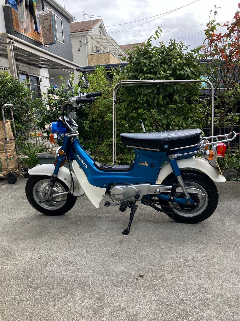 Honda シャリィCF50K1一50cc 青/白シャリー — image 3