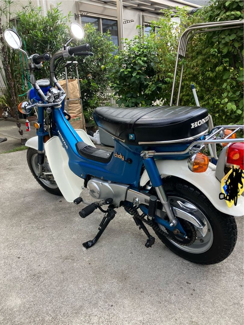 Honda シャリィCF50K1一50cc 青/白シャリー — image 5