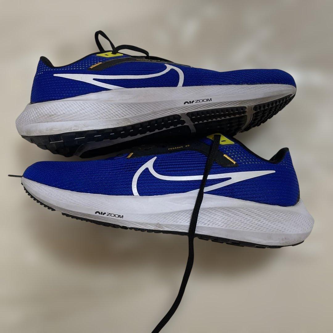 NIKE Air Zoom Pegasus 40 ブルー スニーカー — image 3