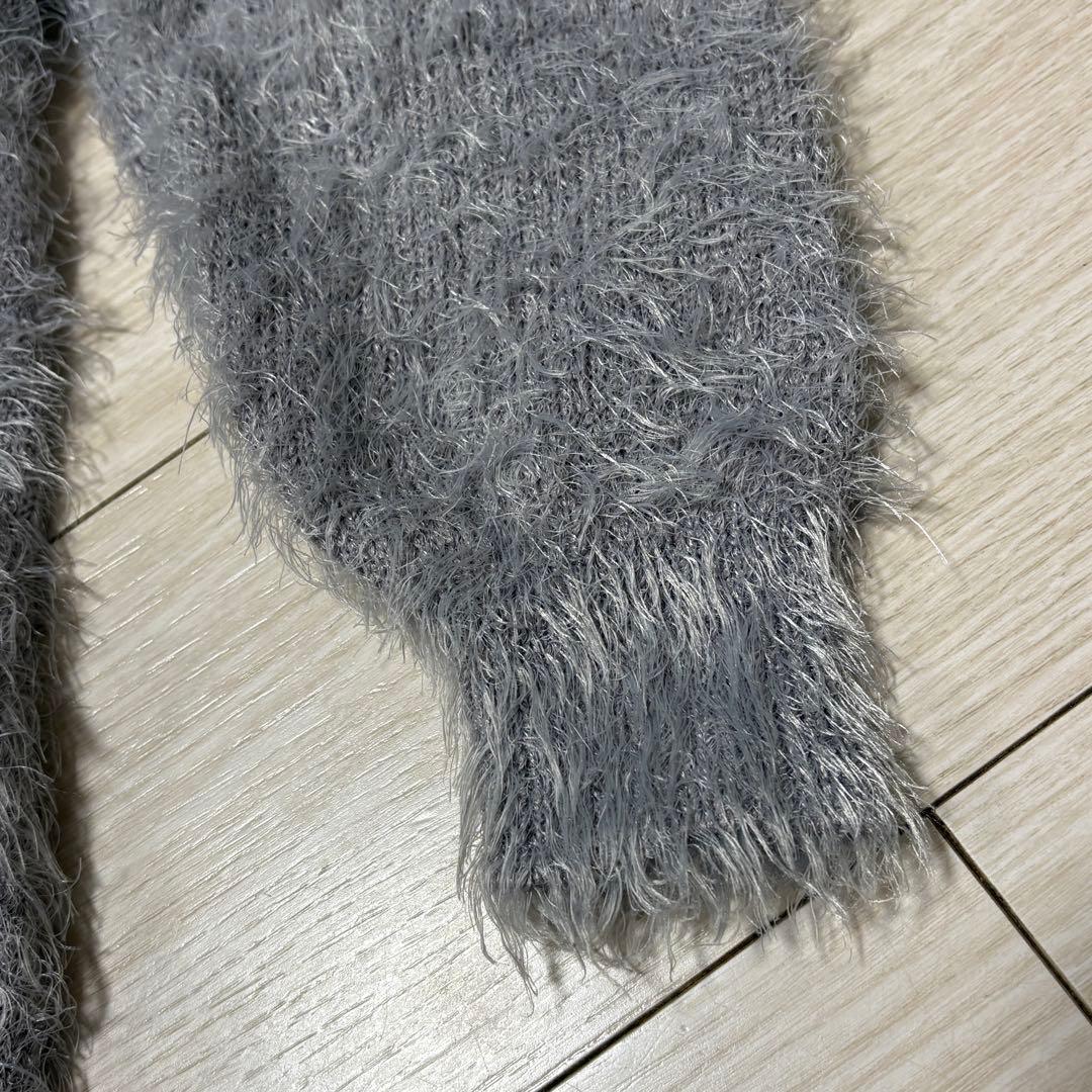 最終価格【イーハイフン】グレー タートルネック ニット セーター — image 2