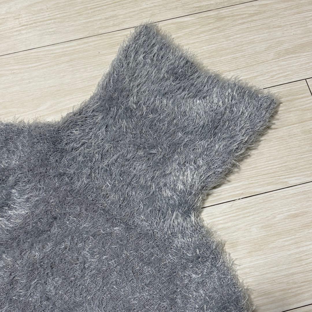 最終価格【イーハイフン】グレー タートルネック ニット セーター — image 4